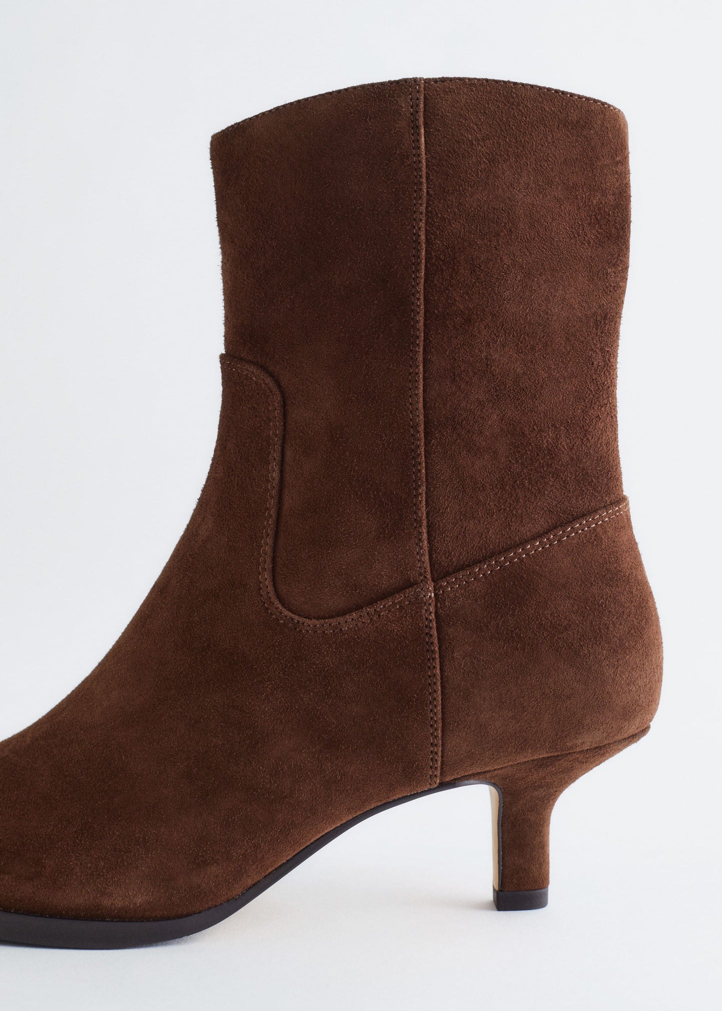Kitten Heel Ankle Boots