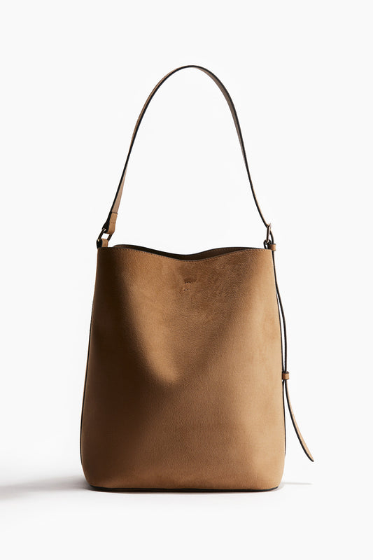 Shopper with pouch