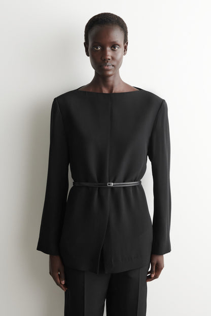 Tailored Silk Top