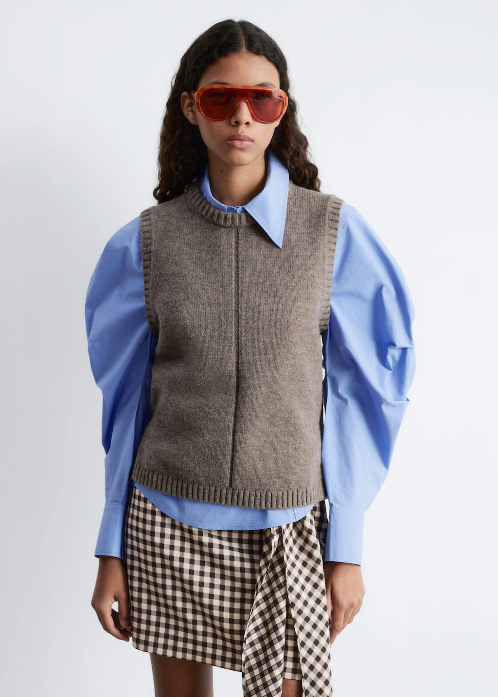 Knitted Sweater Vest