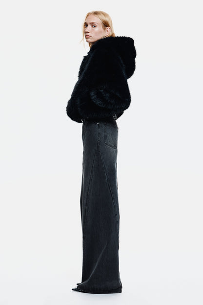 Seam-detail jeans