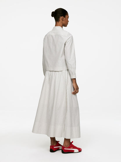 Cropped Cotton Shirt