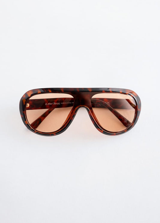 Chunky Aviator-Frame Sunglasses