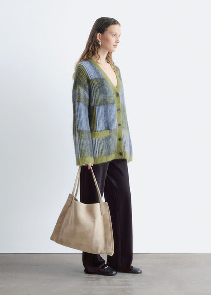 Mohair Blend Cardigan - Green/Multi Colour - & Other Stories GB