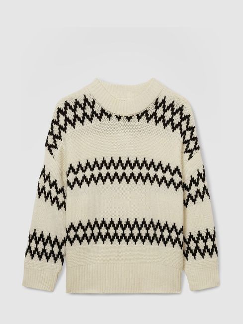 Wool-Blend Fairisle Jumper