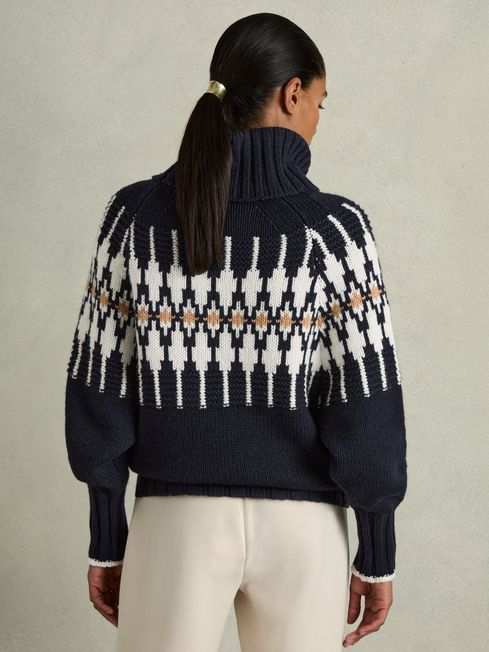 Wool-Blend Fair-Isle Jumper