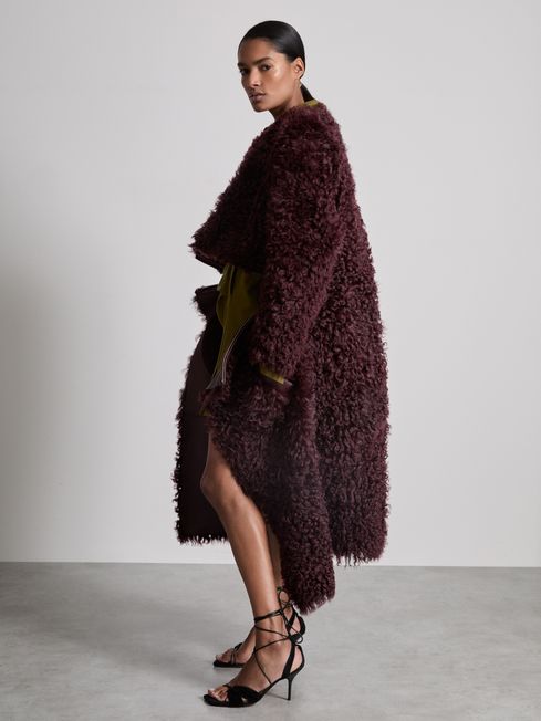 Atelier Shearling Convertible Coat