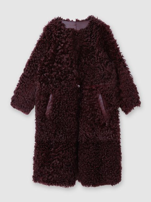 Atelier Shearling Convertible Coat