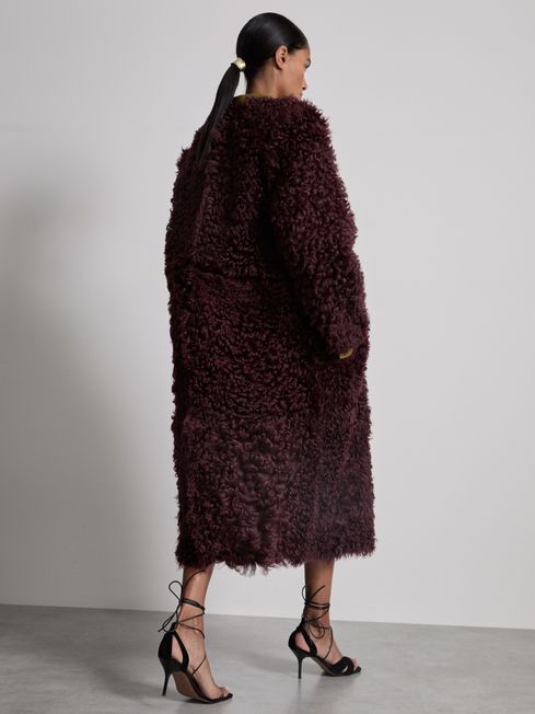 Atelier Shearling Convertible Coat