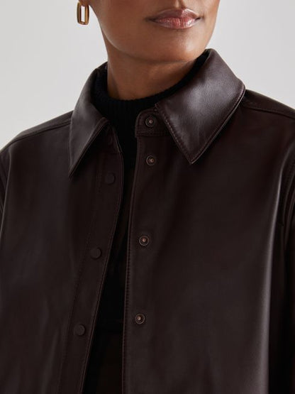 Atelier Leather Shirt