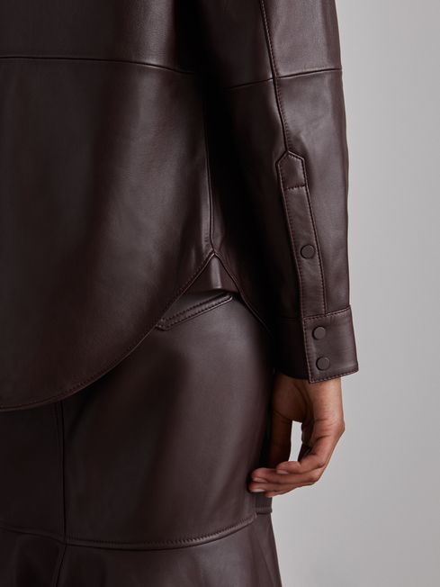 Atelier Leather Shirt