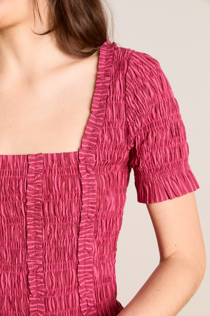 Raphaela Ruffle Midi Dress