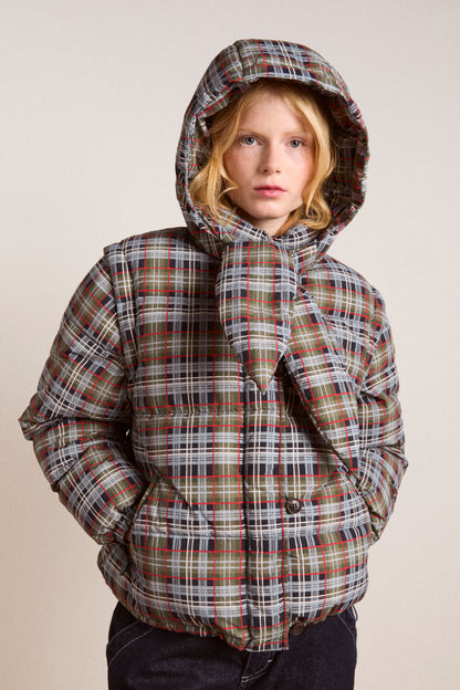 Pearl Hooded Puffer Jacket