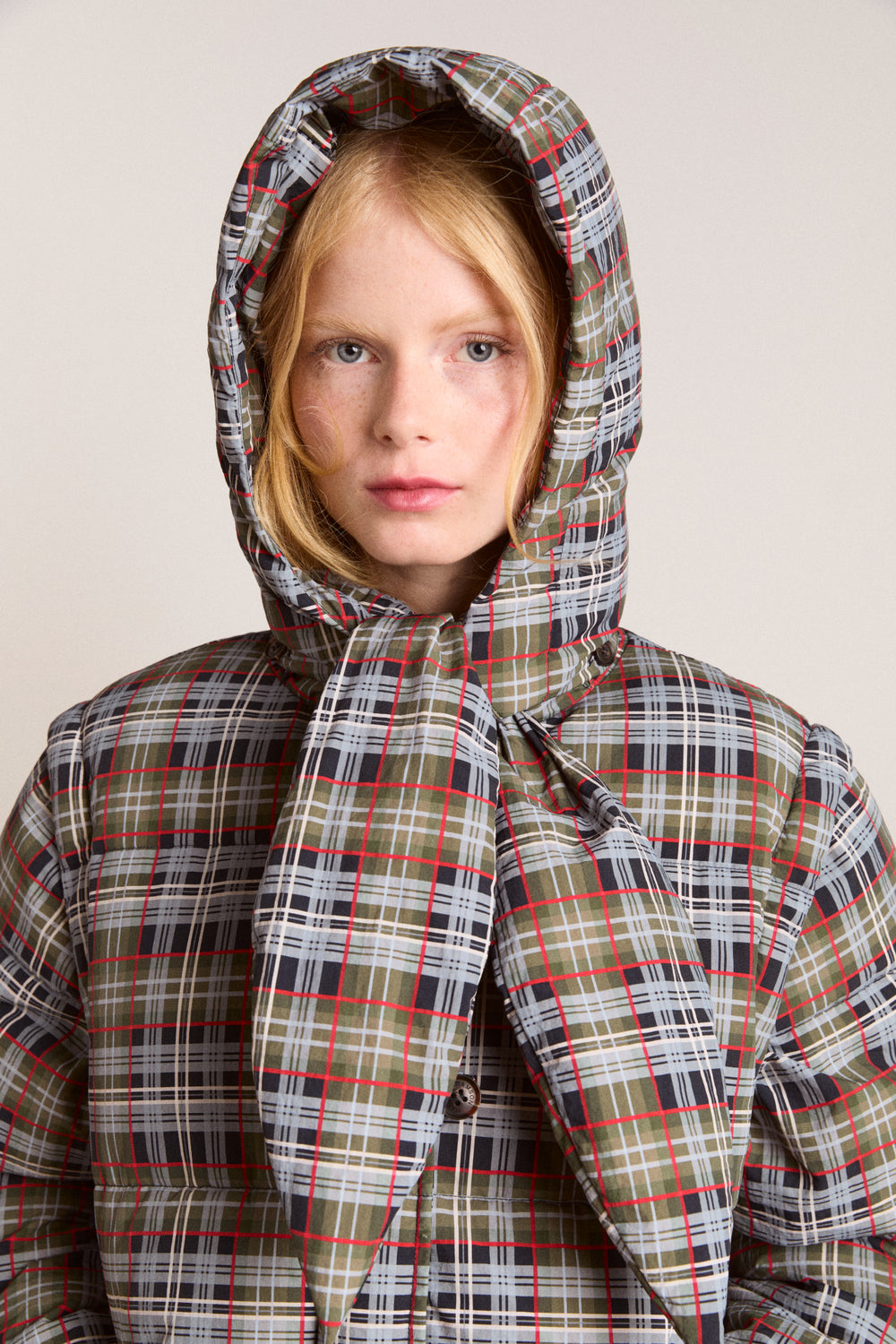 Pearl Hooded Puffer Jacket