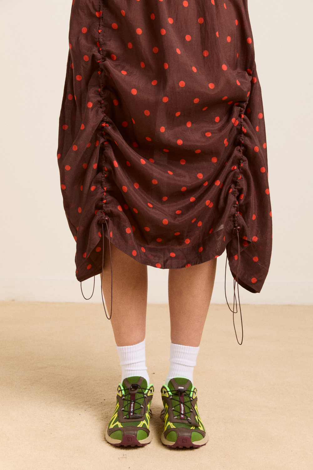 Cynthia Sheer Midi Dress