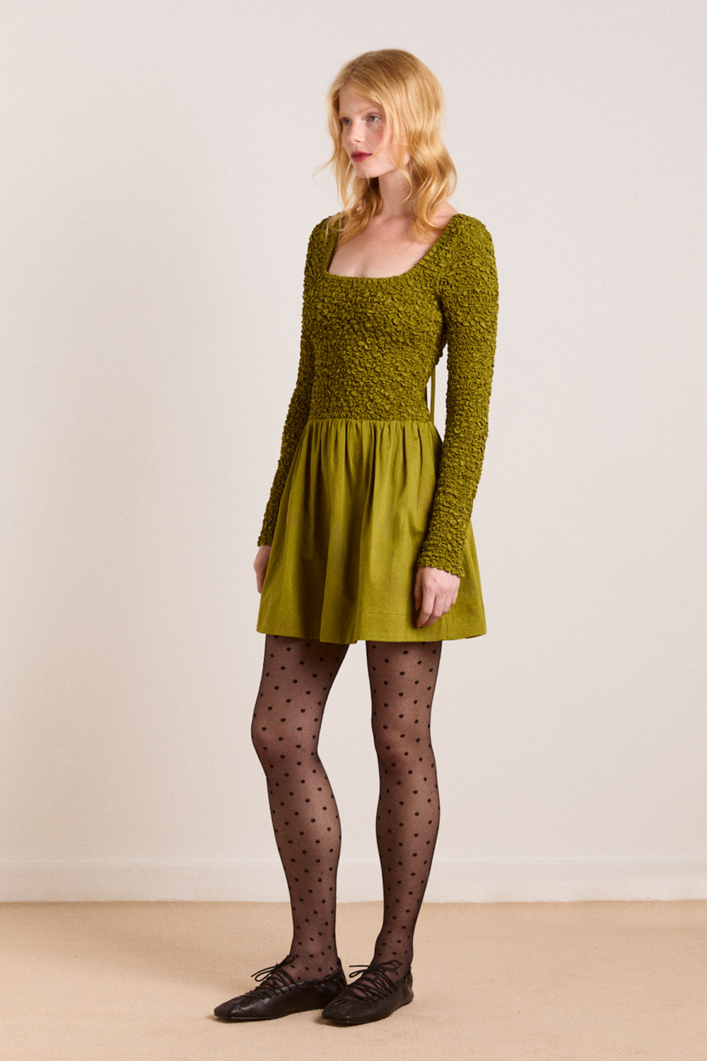Malinda Super Smocked Mini Dress