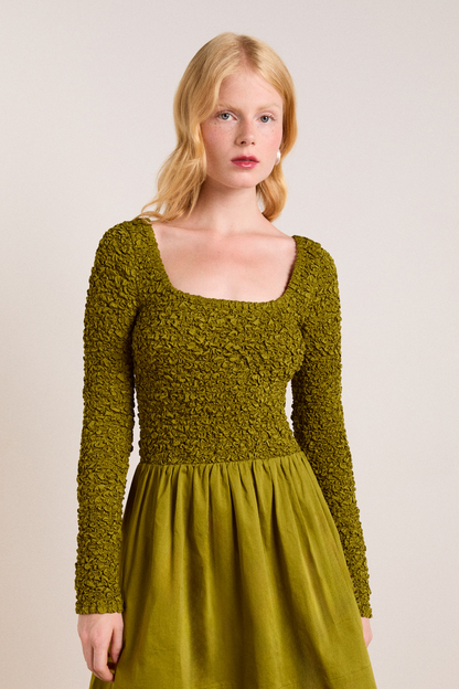 Malinda Super Smocked Mini Dress