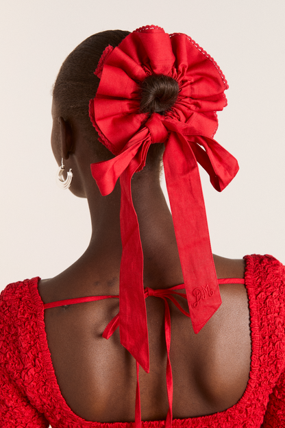 Garter Hair Bun Wrap