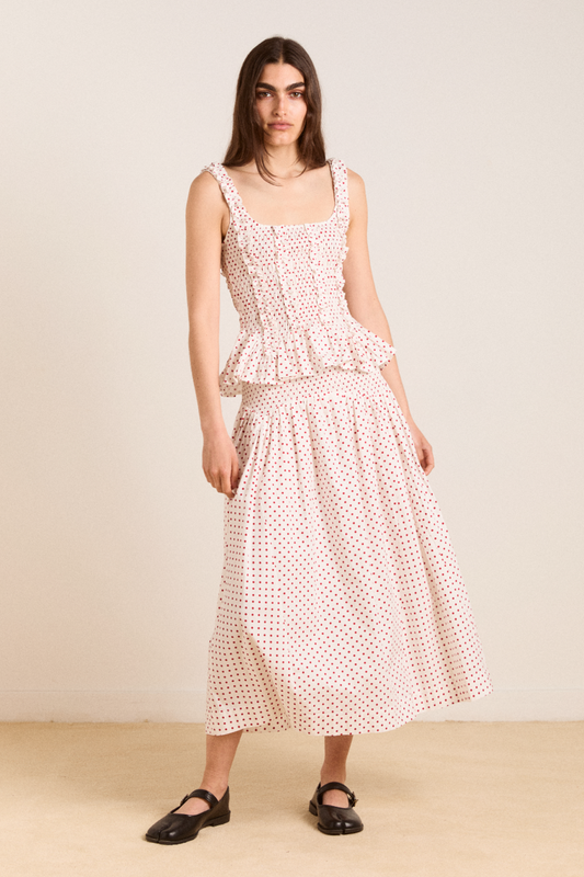 Layla Spot Skirt
