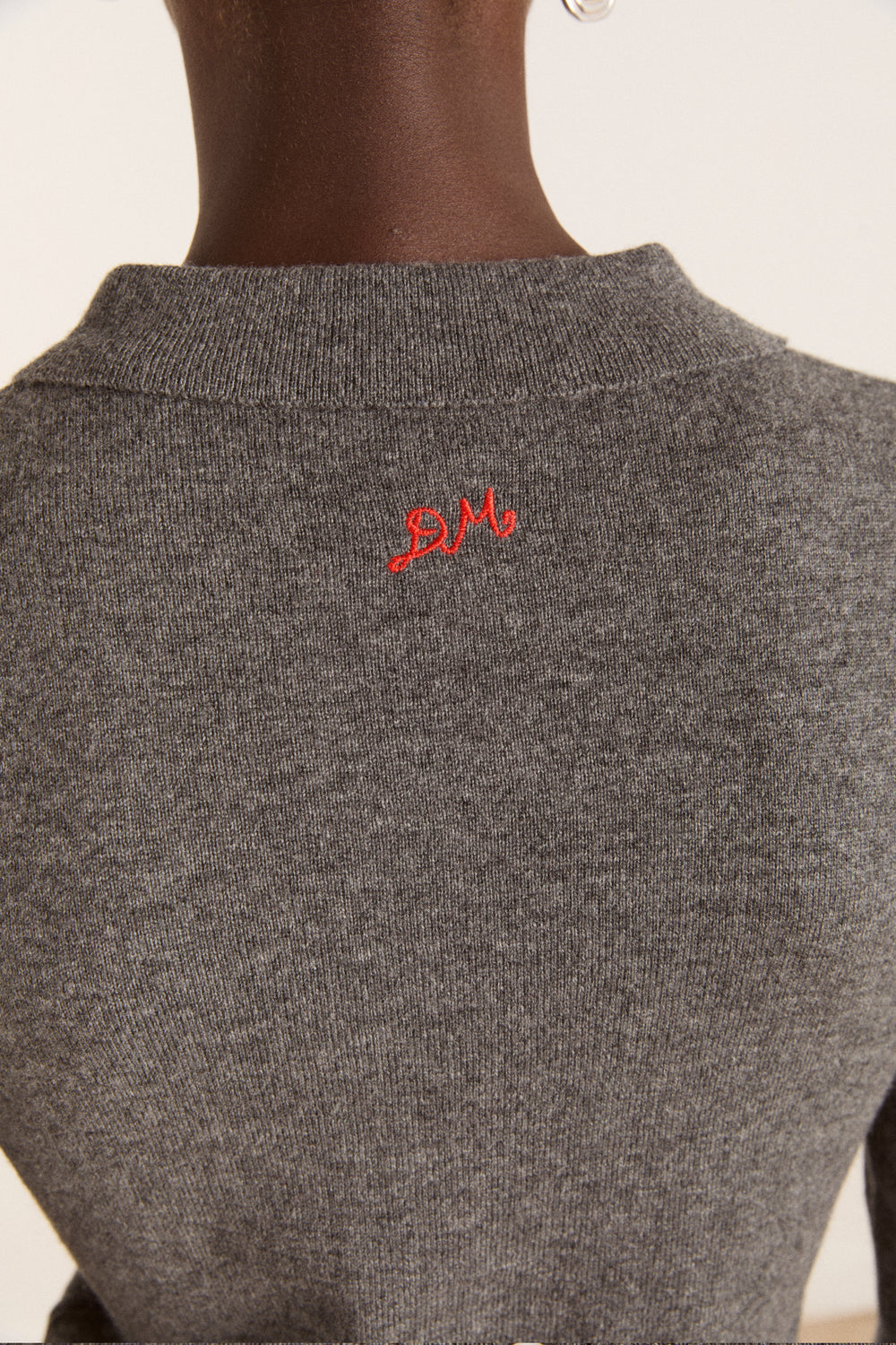 Voula Wool and Cashmere Blend Cardigan