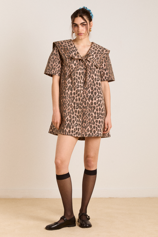 Goldie Leopard Mini Dress