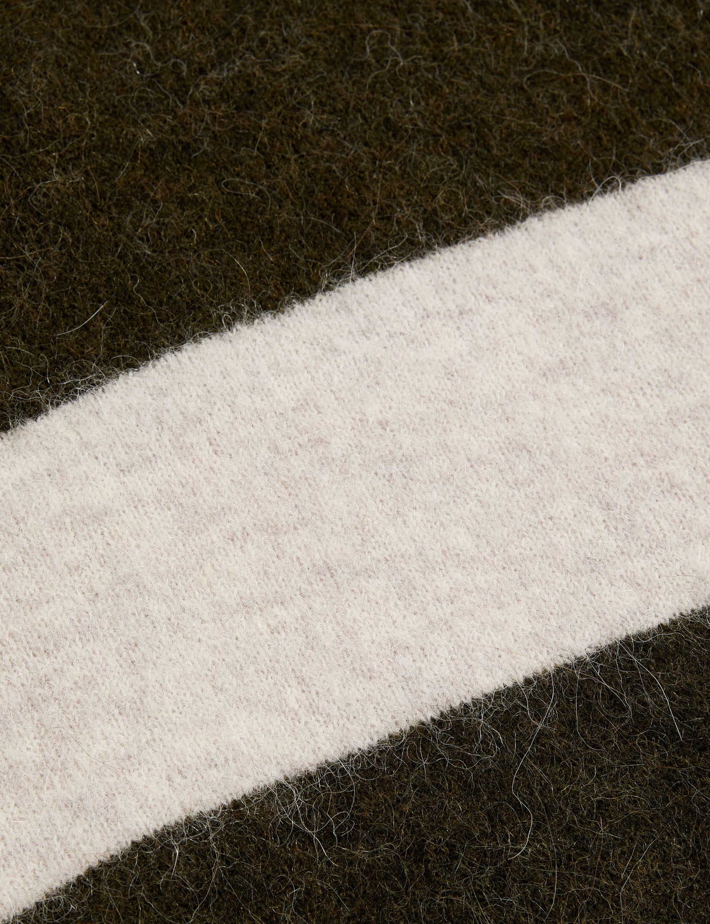 Alpaca Blend Striped Textured Relaxed Jumper