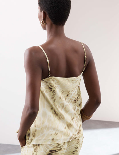 Animal Print Cami Top