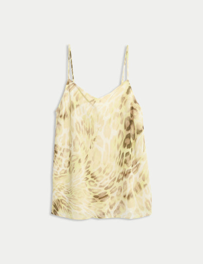 Animal Print Cami Top
