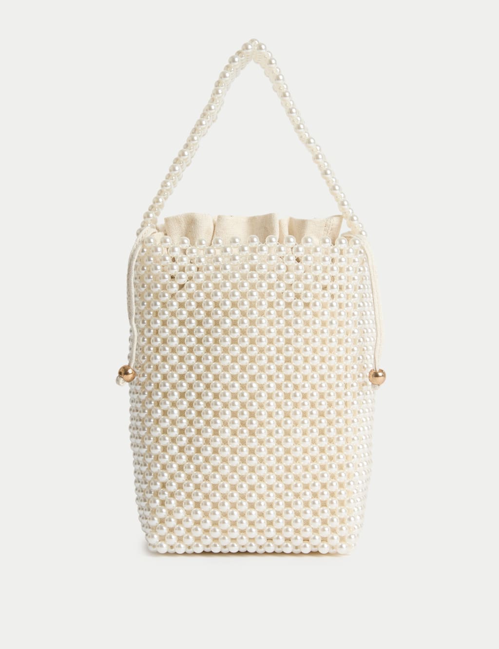 Beaded Drawstring Grab Bag