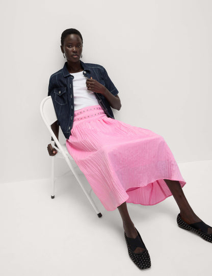 Belted Midaxi Skirt