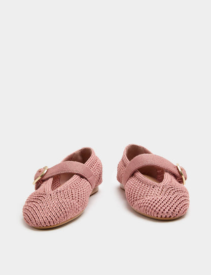 Buckle Flat Mary Jane Ballet Pumps