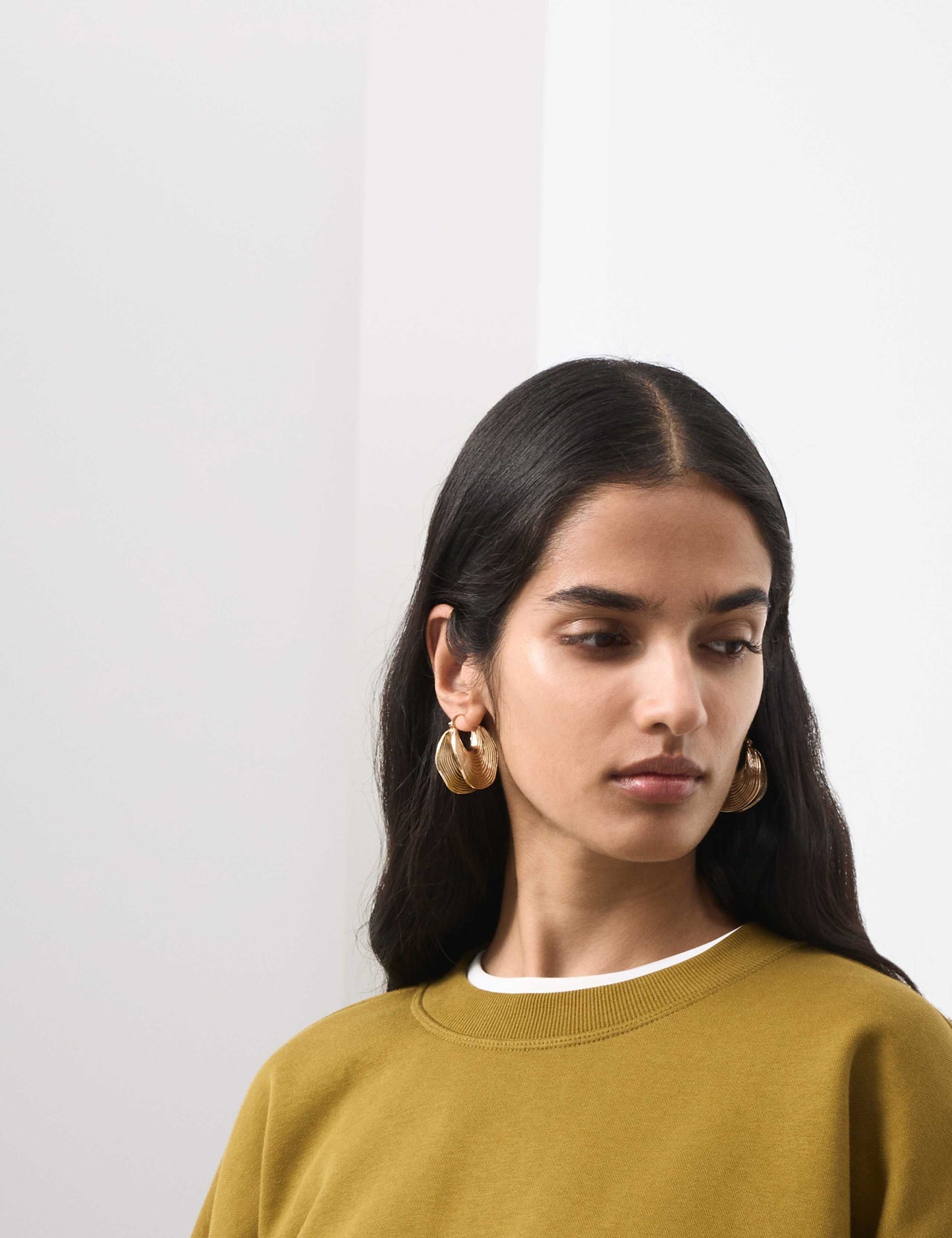 Cotton Rich Brushed Sweatshirt