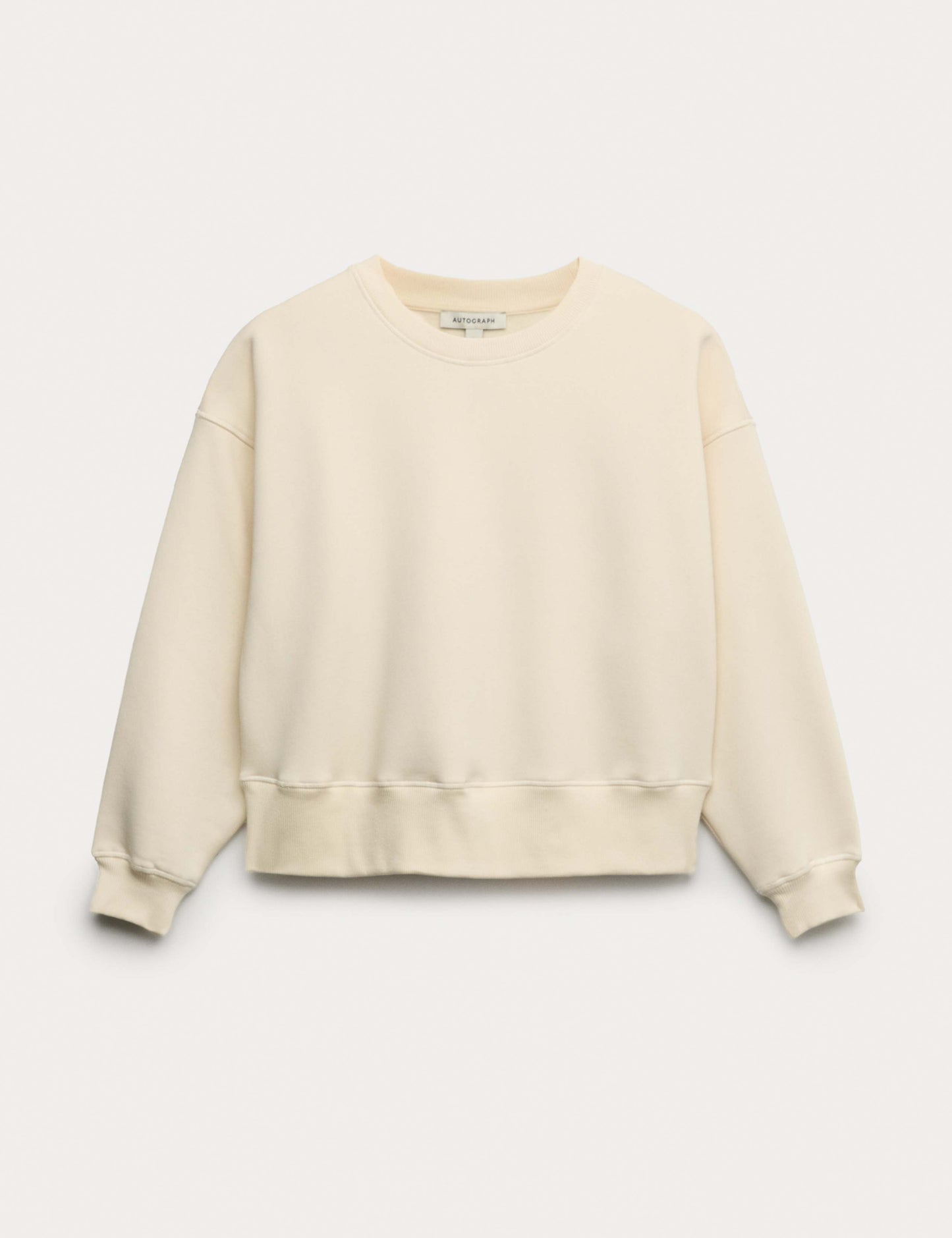 Cotton Rich Brushed Sweatshirt