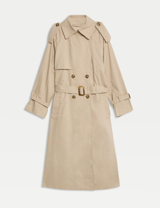 Cotton Rich Longline Trench Coat