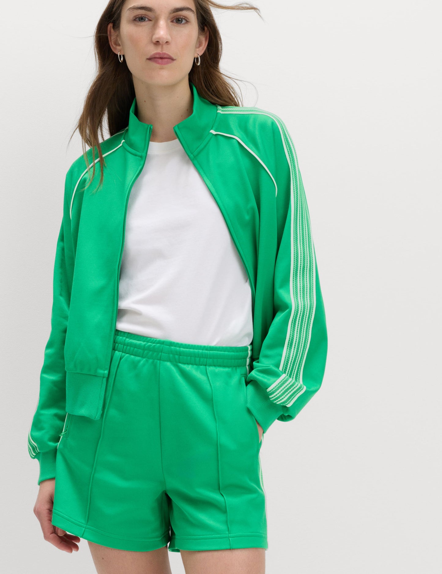 Cotton Rich Side Stripe Shorts