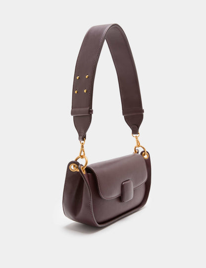 Covered Hardware Studded Shoulder Bag