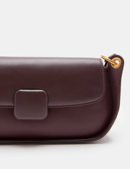 Covered Hardware Studded Shoulder Bag