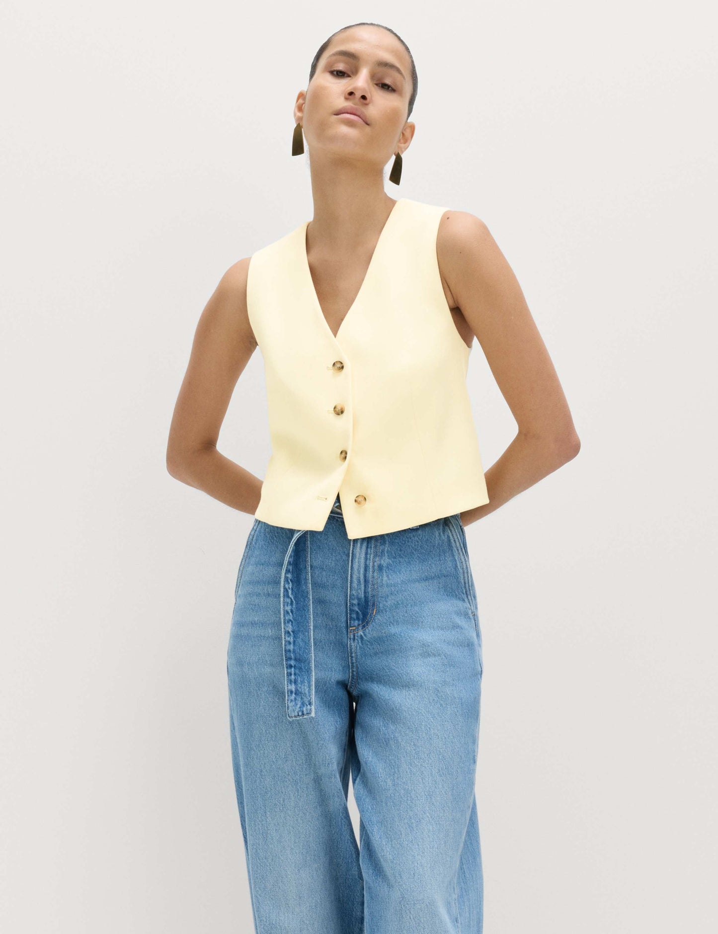 Cropped Waistcoat