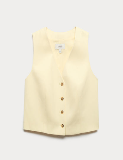 Cropped Waistcoat