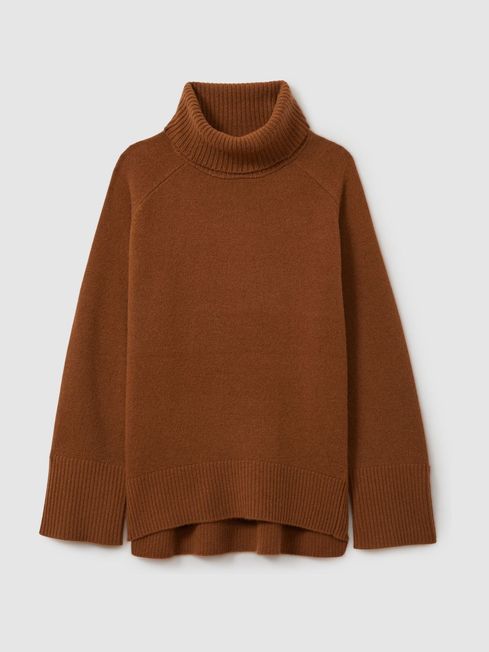 Wool-Cashmere Roll-Neck Jumper