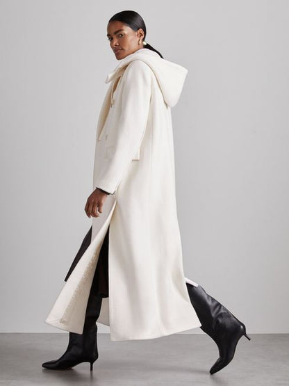 Atelier Wool and Cashmere Longline Coat