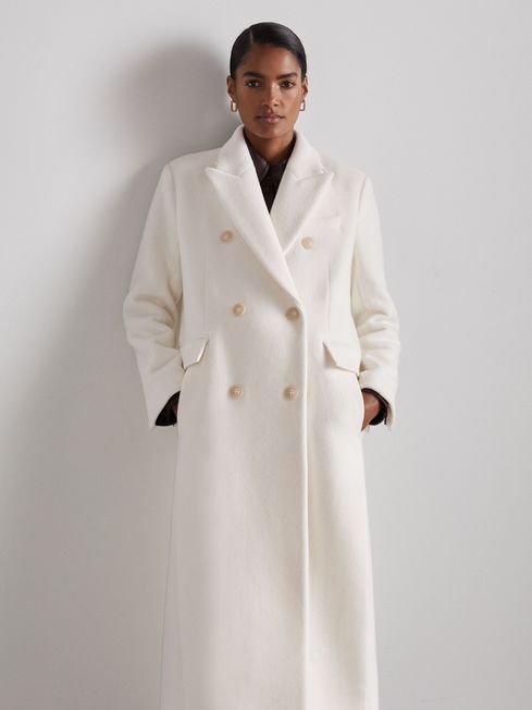 Atelier Wool and Cashmere Longline Coat