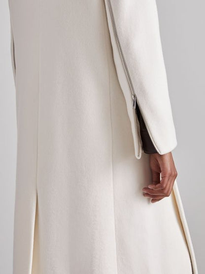 Atelier Wool and Cashmere Longline Coat