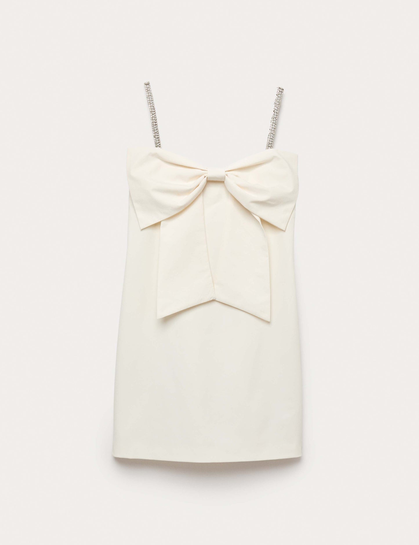 Embellished Bow Detail Mini Dress