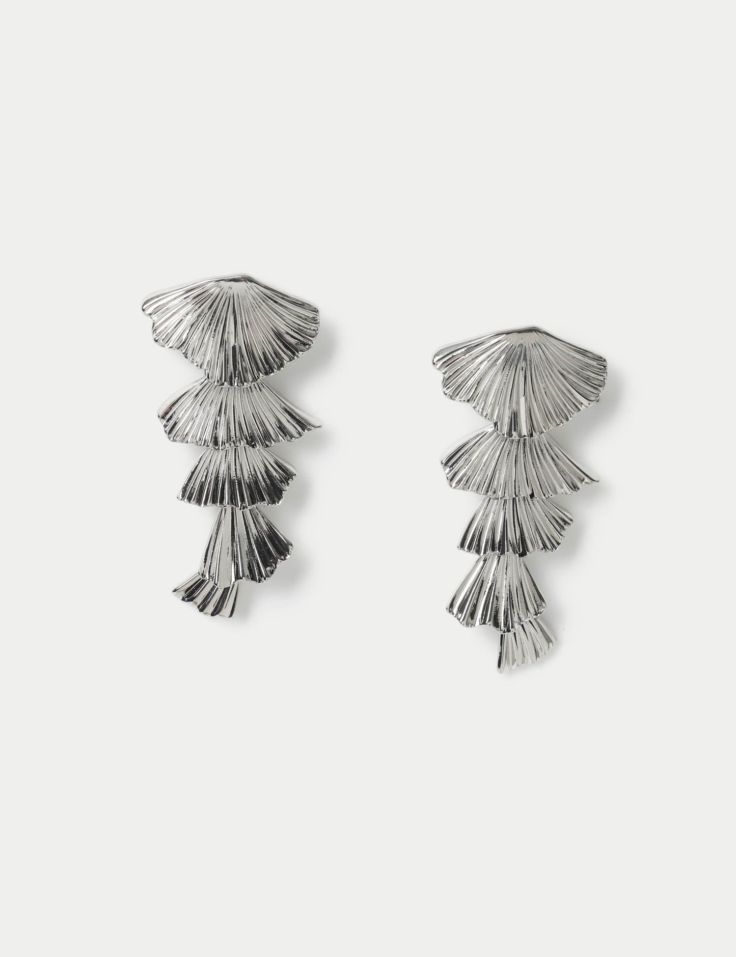 Fan Graduated Drop Earrings