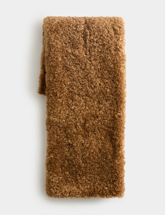 Faux Fur Shearling Casual Scarf