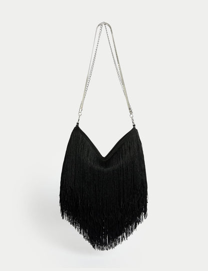 Fringed Shoulder Bag