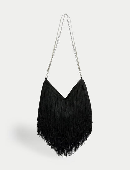 Fringed Shoulder Bag