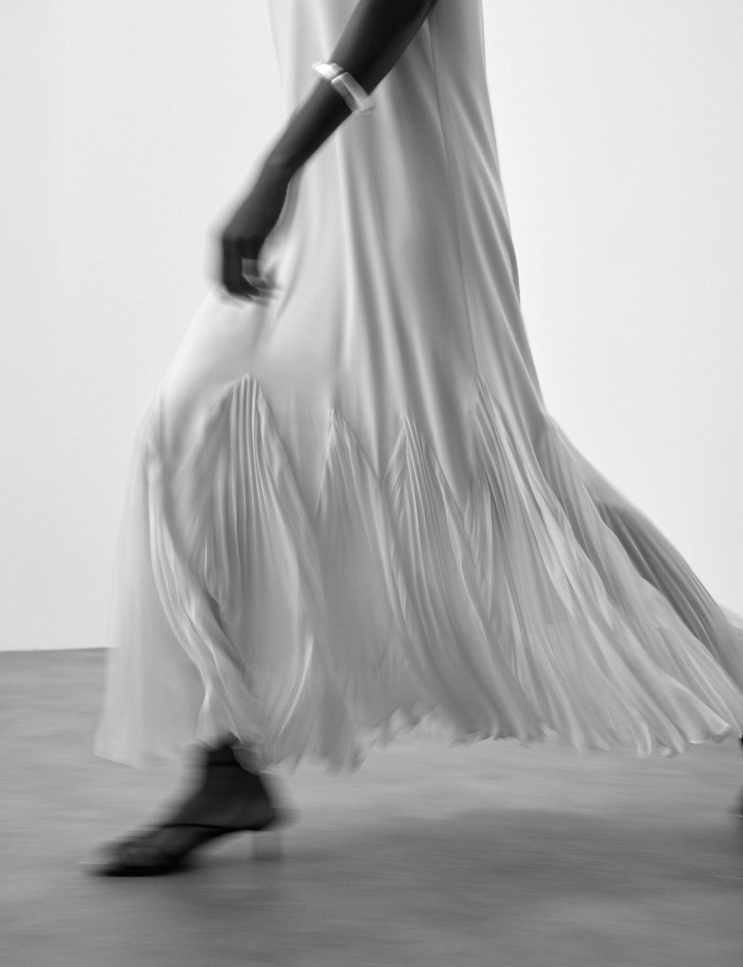 Godet Hem Maxi Dress