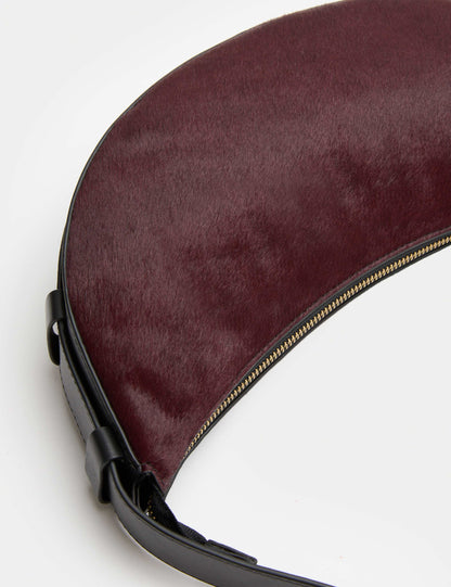 Hair on Sling Shoulder Bag